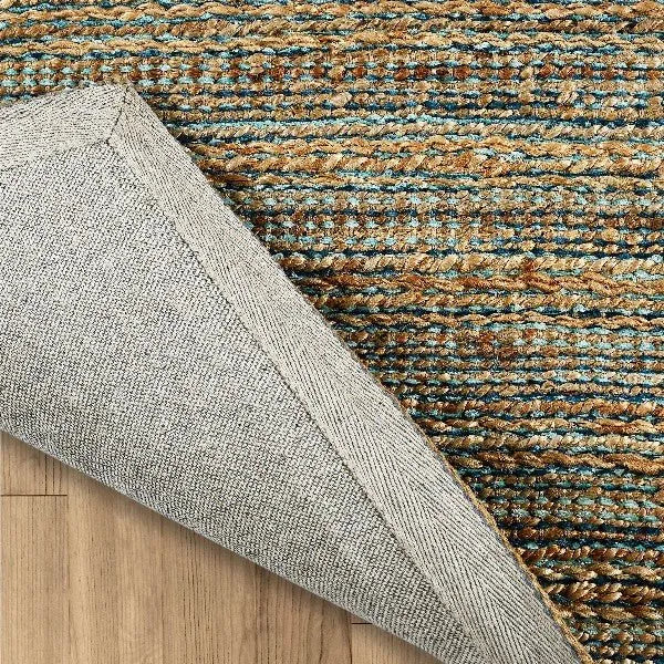 Natural 03314TEA Teal Rug