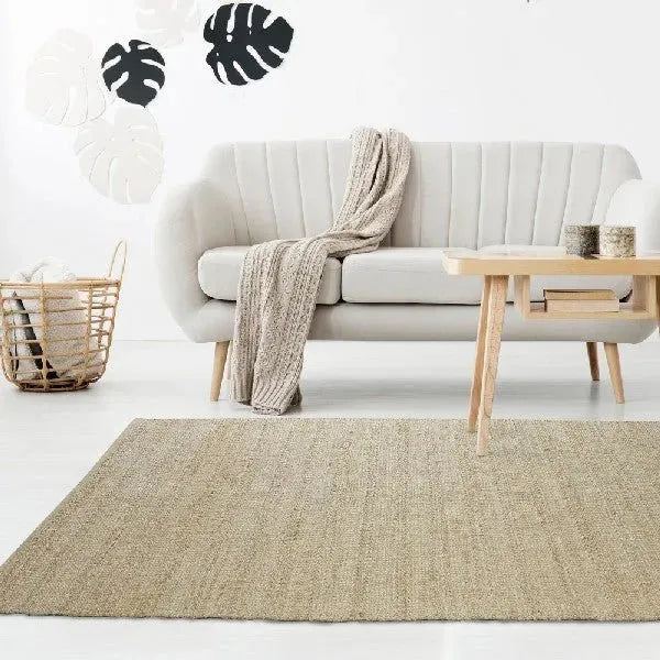 Natural 03390BHI Bleach/Ivory Rug