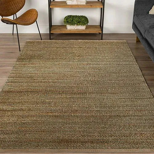 Natural 03391SMN Smoke Green Rug