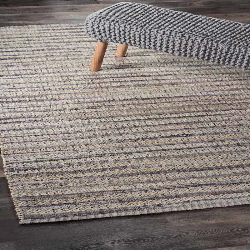 Natural 81435BHG Bleach/Grey Rug - Rug & Home