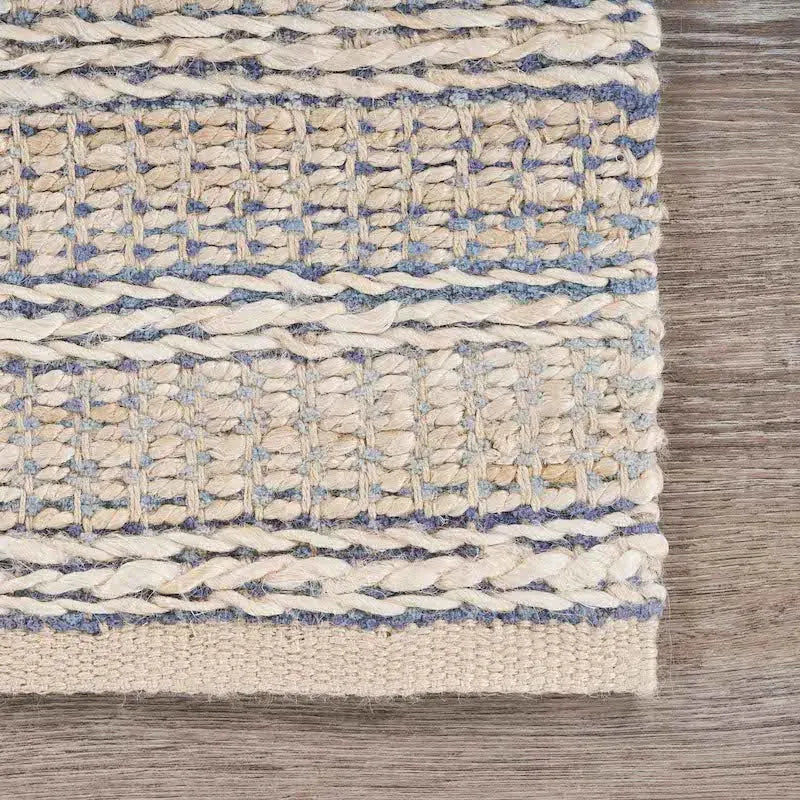 Natural 81437IBY Illusion Blue/Infinity Rug