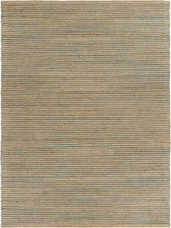Natural Fiber Lr03378 Natural/Blue Rug
