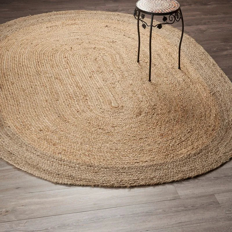 Natural Jute LR12035 Natural / Gray Rug - Rug & Home