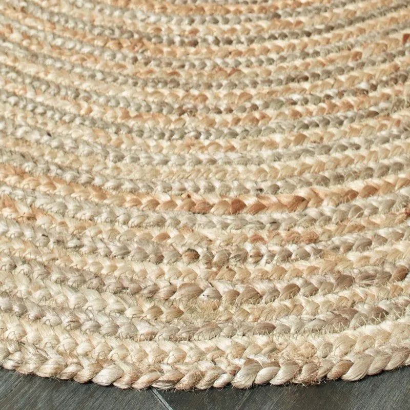 Natural Jute LR12036 Natural / Gray Rug - Rug & Home