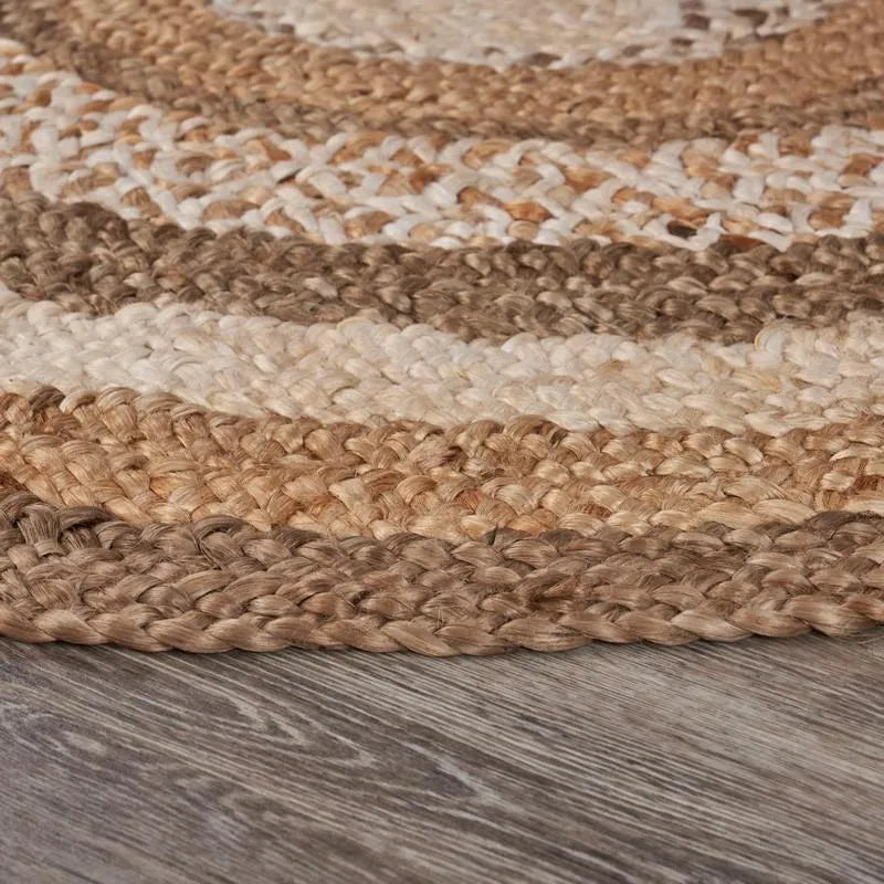 Natural Jute Lr12041 Bleach/Natural Rug - Rug & Home