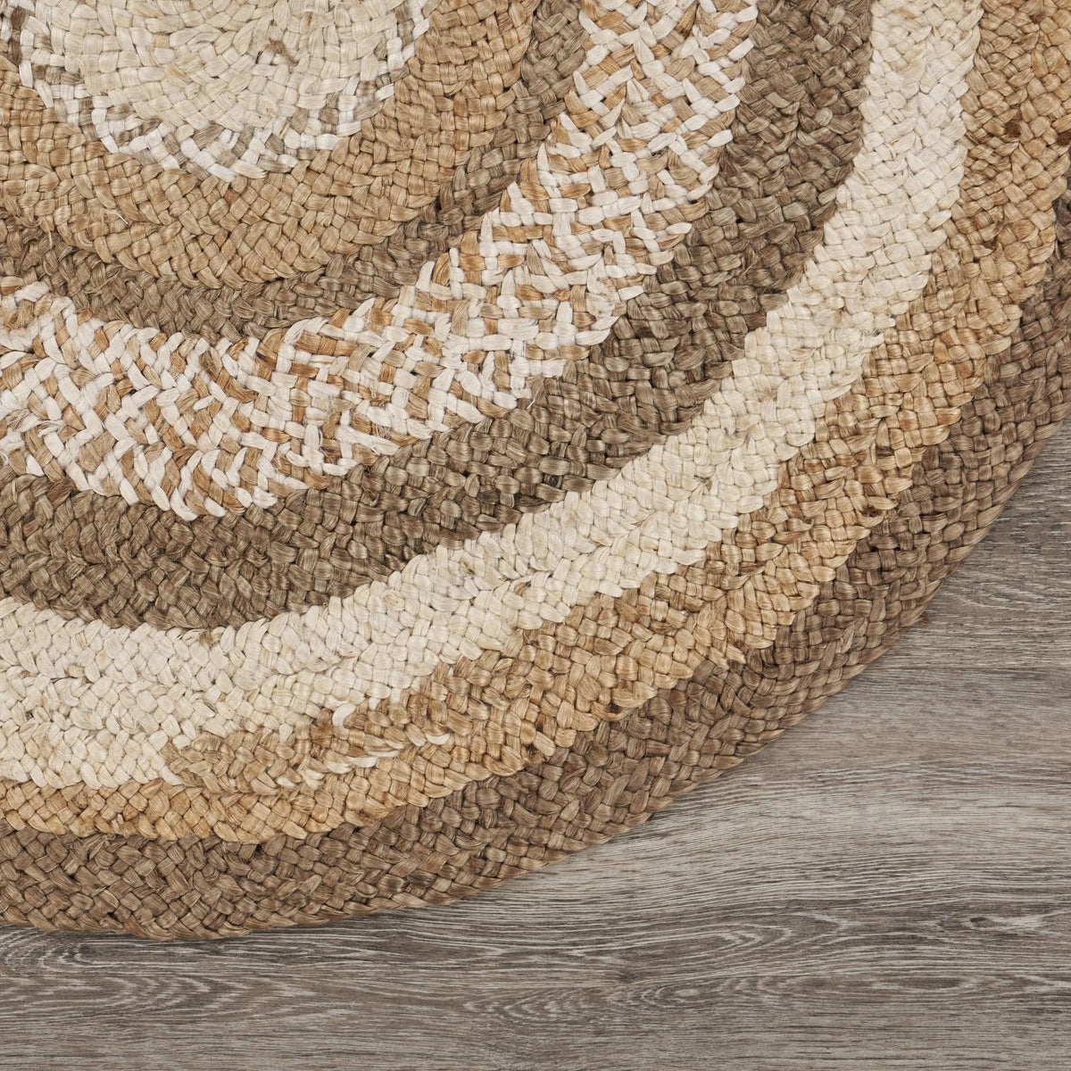 Natural Jute Lr12041 Bleach/Natural Rug - Rug & Home