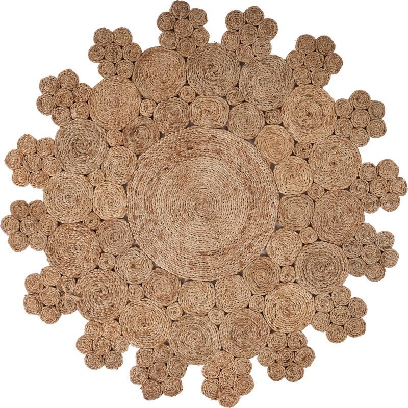 Natural Jute Lr12043 Natural Rug - Rug & Home