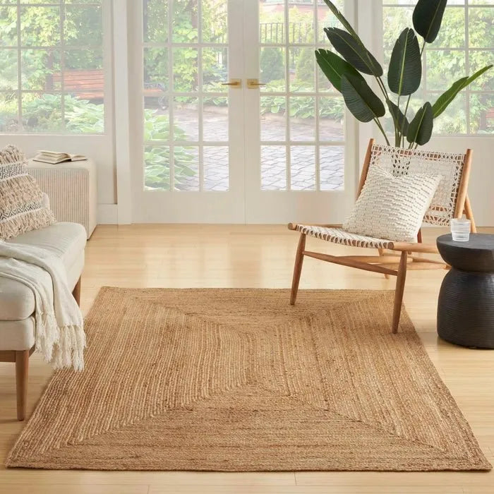 Natural Jute NJT03 Natural Rug - Rug & Home