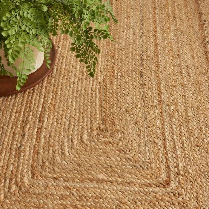 Natural Jute NJT03 Natural Rug - Rug & Home