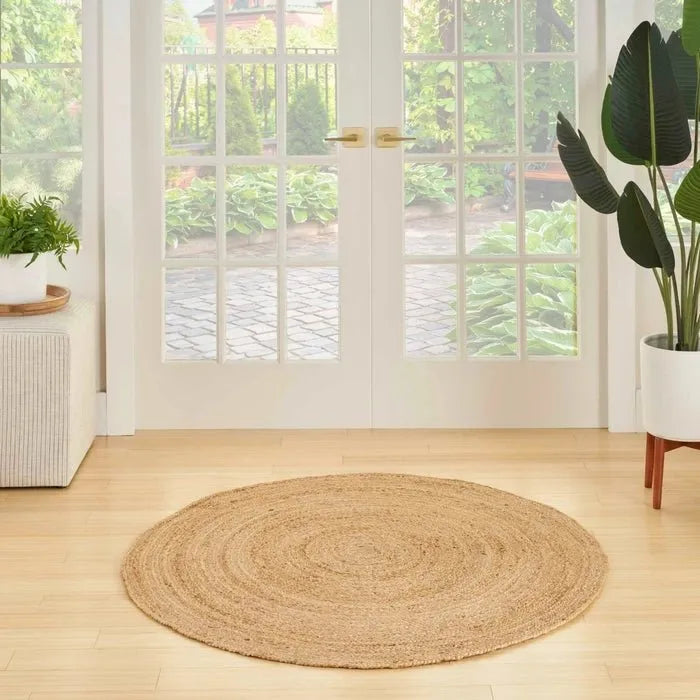 Natural Jute NJT03 Natural Rug - Rug & Home