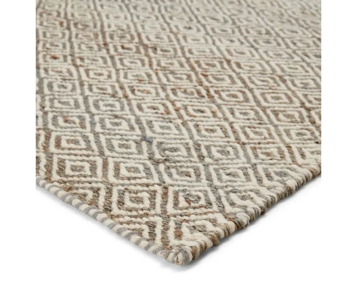 Naturals Ambary AMB02 Wales White / Medium Gray Rug