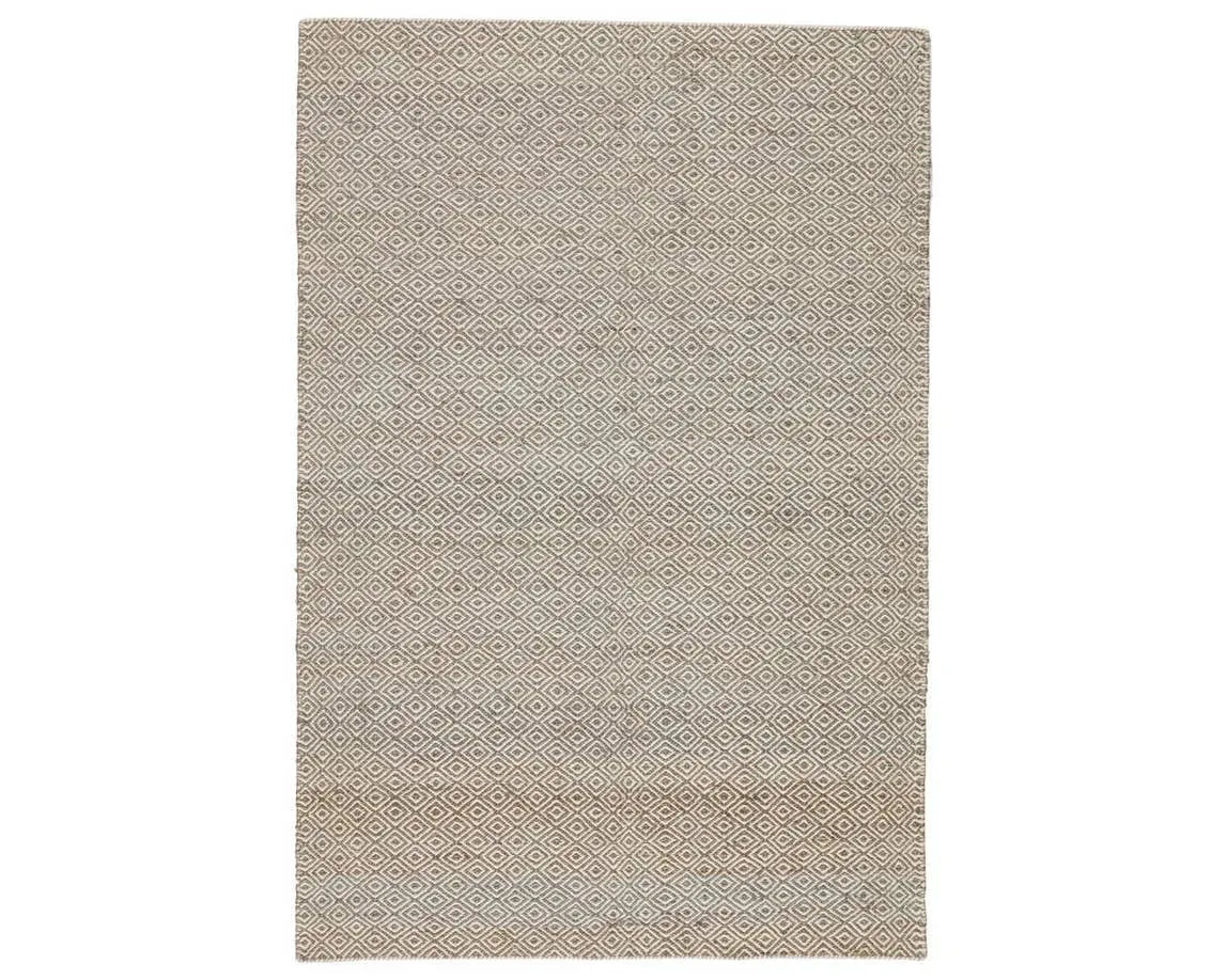 Naturals Ambary AMB02 Wales White / Medium Gray Rug