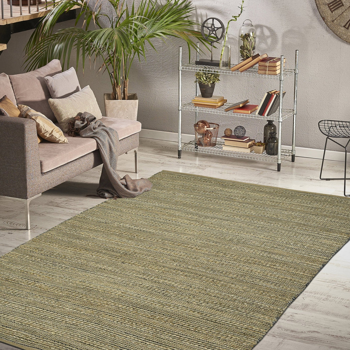 Naturals NAT-6 Dark Grey Rug - Rug & Home