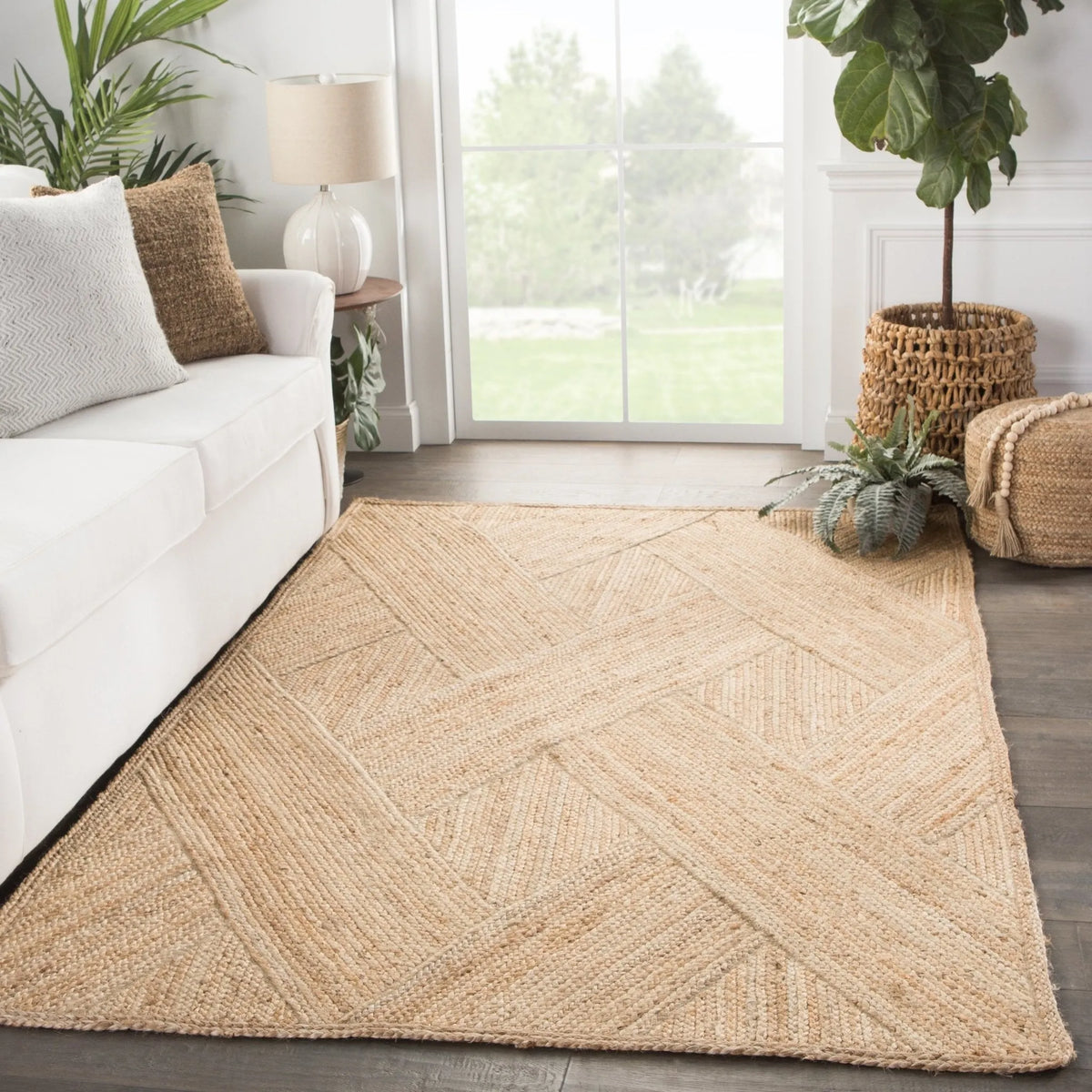 Naturals Tobago NAT36 Vero Beige Rug - Rug & Home