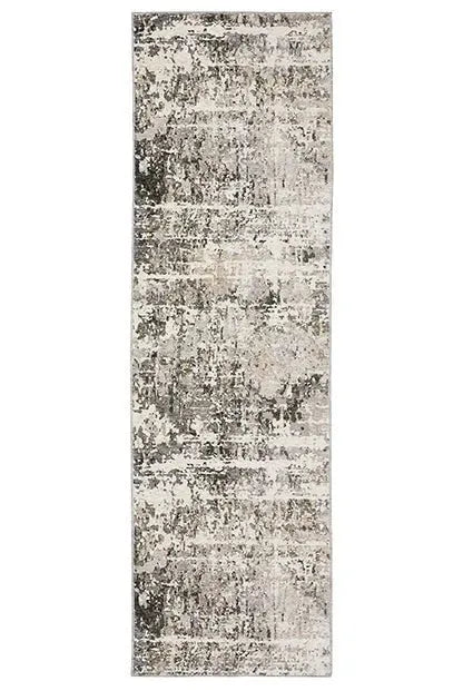 Nebulous 91L Abstract White Rug