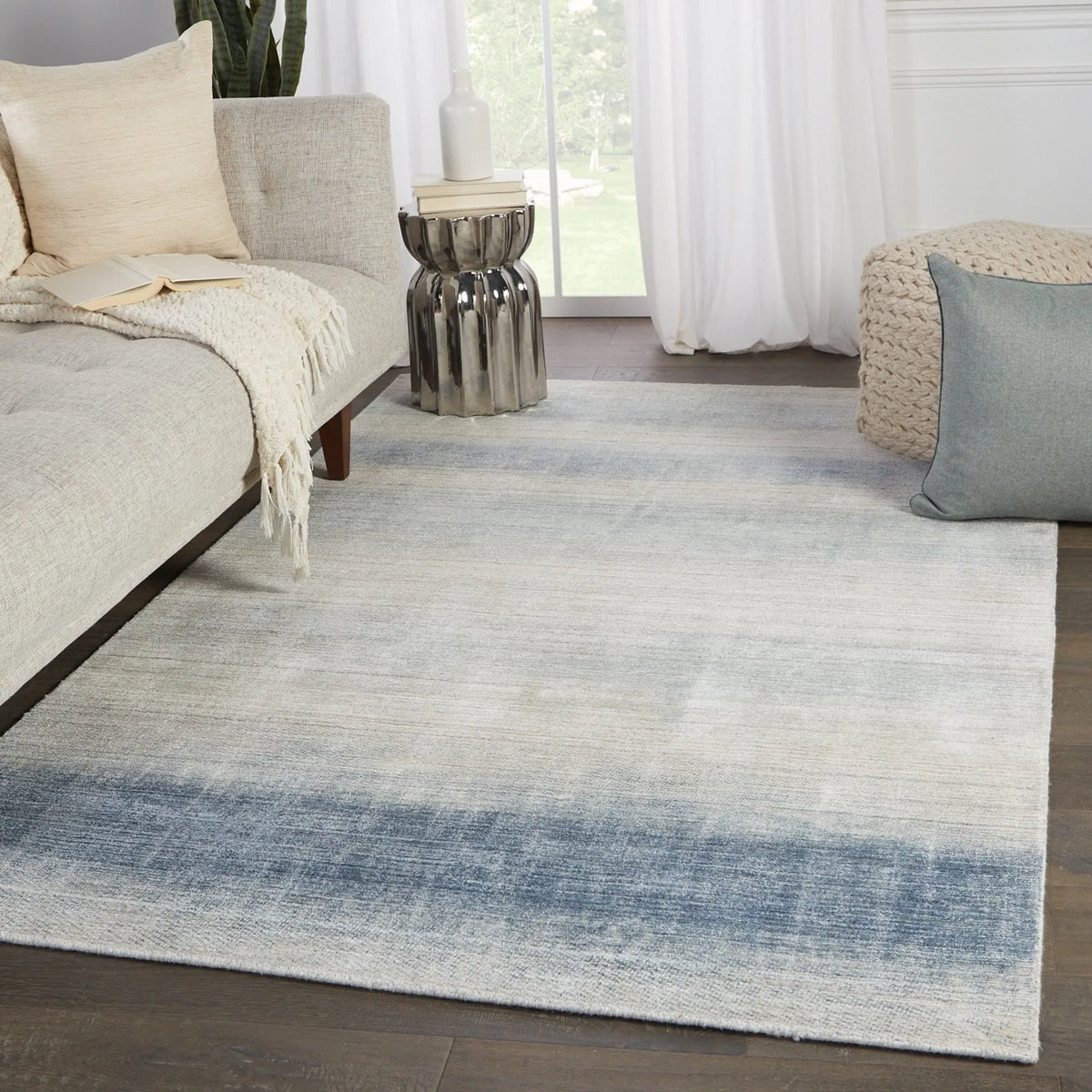 Newport By Barclay Butera Nbb04 Bayshores Blue/Beige Rug - Rug & Home