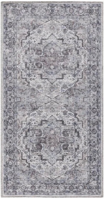 Nicole Curtis Machine Washable Series 1 SR101 Ivory/Beige Rug - Rug & Home