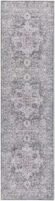 Nicole Curtis Machine Washable Series 1 SR101 Ivory/Grey Rug - Rug & Home