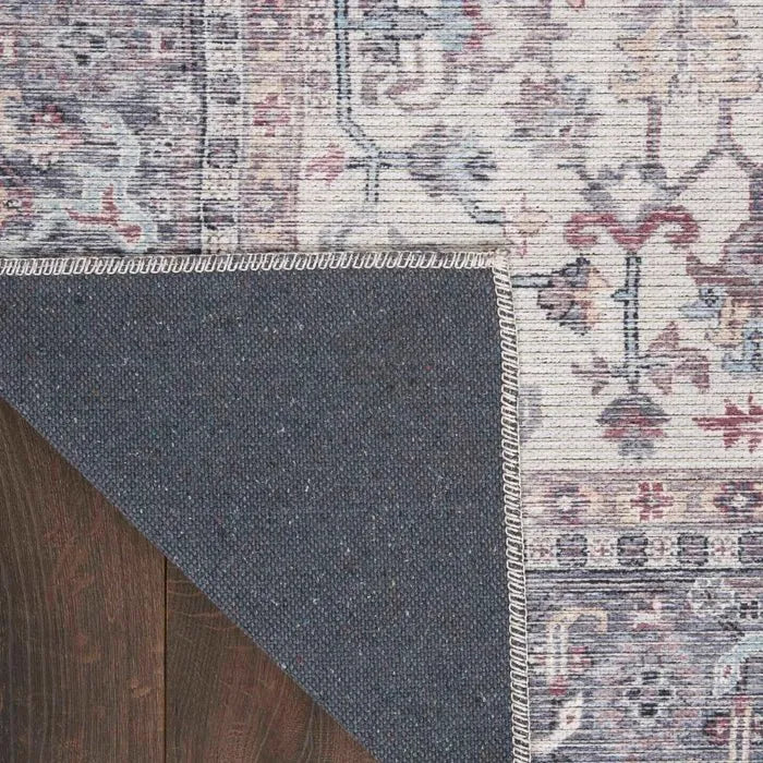 Nicole Curtis Machine Washable Series 1 SR104 Grey Rug - Rug & Home