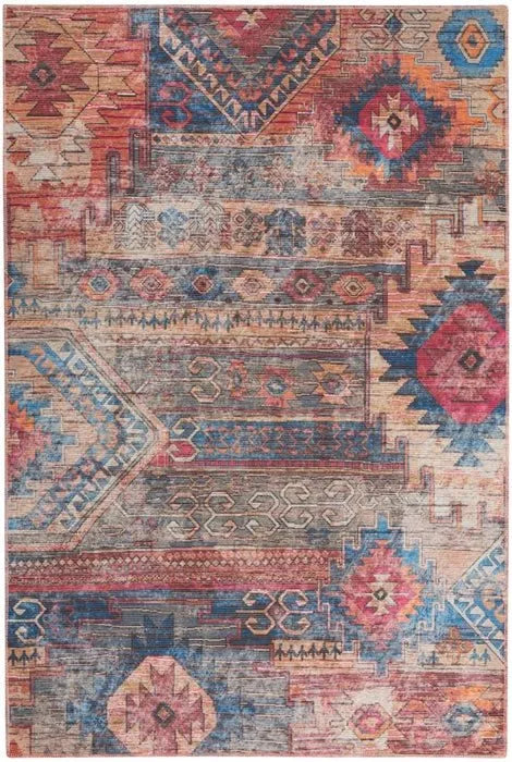 Nicole Curtis Machine Washable Series 1 SR106 Multi Rug - Rug & Home