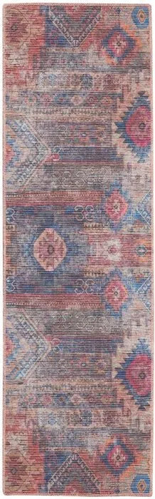 Nicole Curtis Machine Washable Series 1 SR106 Multi Rug - Rug & Home