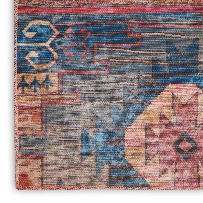 Nicole Curtis Machine Washable Series 1 SR106 Multi Rug - Rug & Home