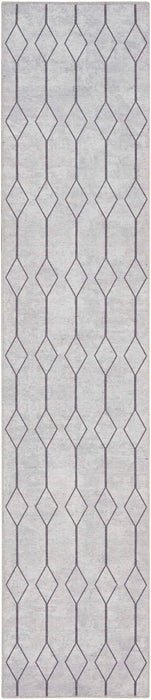 Nicole Curtis Machine Washable Series 1 SR107 Ivory/Grey Rug - Rug & Home