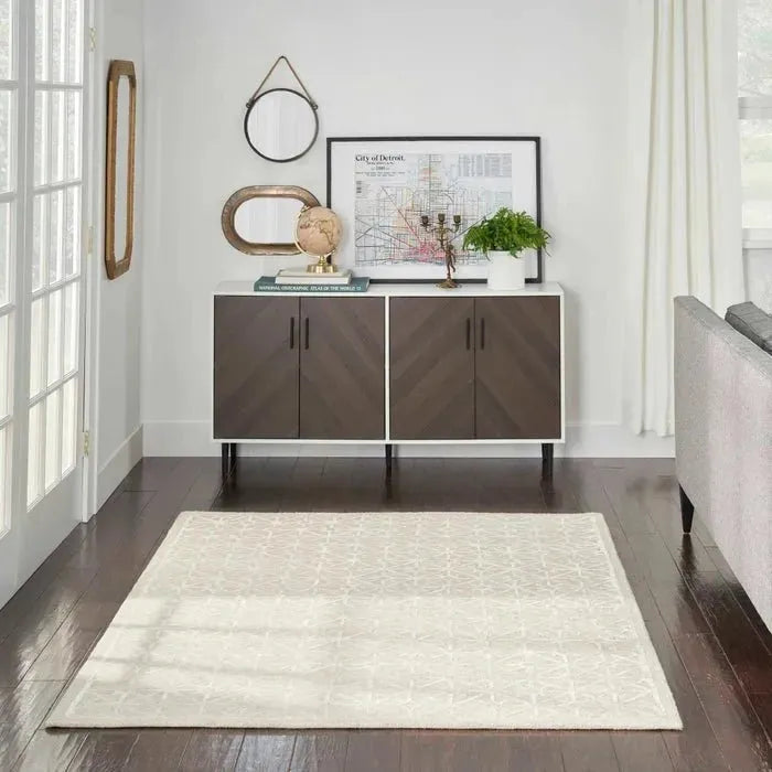 Nicole Curtis Series 2 SR201 Ivory Rug