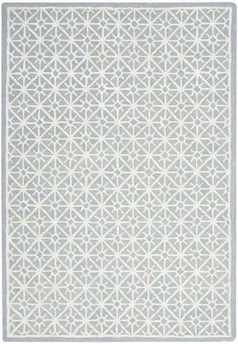 Nicole Curtis Series 2 SR201 Light Blue Rug