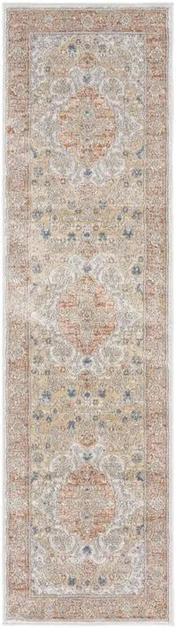 Nicole Curtis Series 4 SR404 Ivory/Multi Rug - Rug & Home