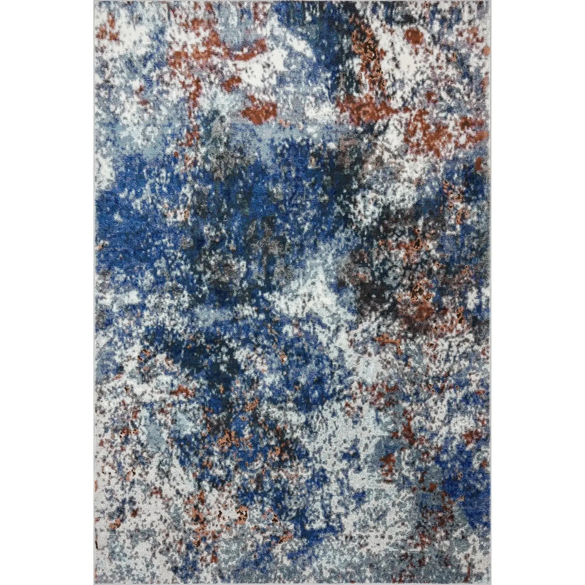 Nimbus Lr81831 Blue/Multi Rug