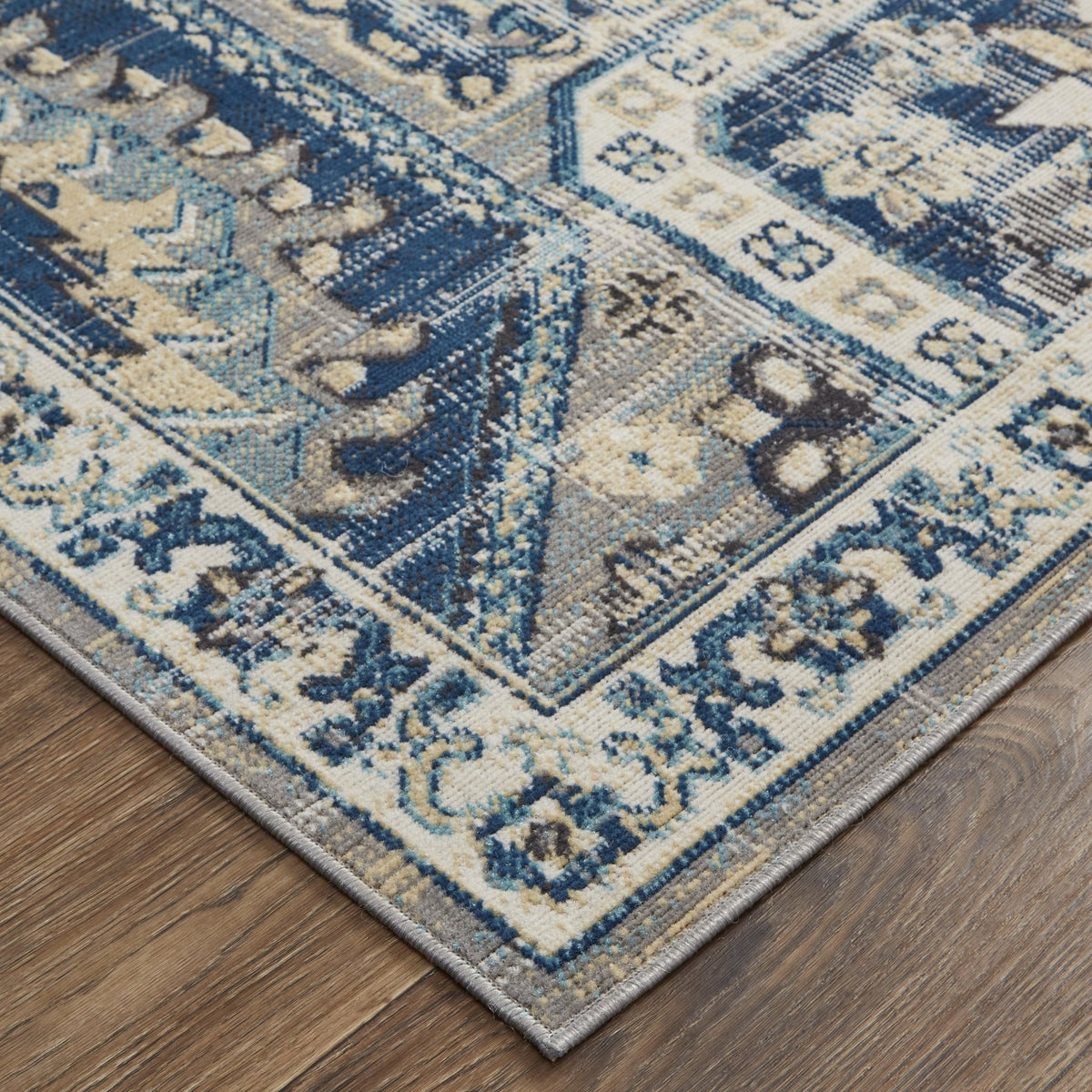 Nolan 39Cdf Blue/Gray Rug - Rug & Home