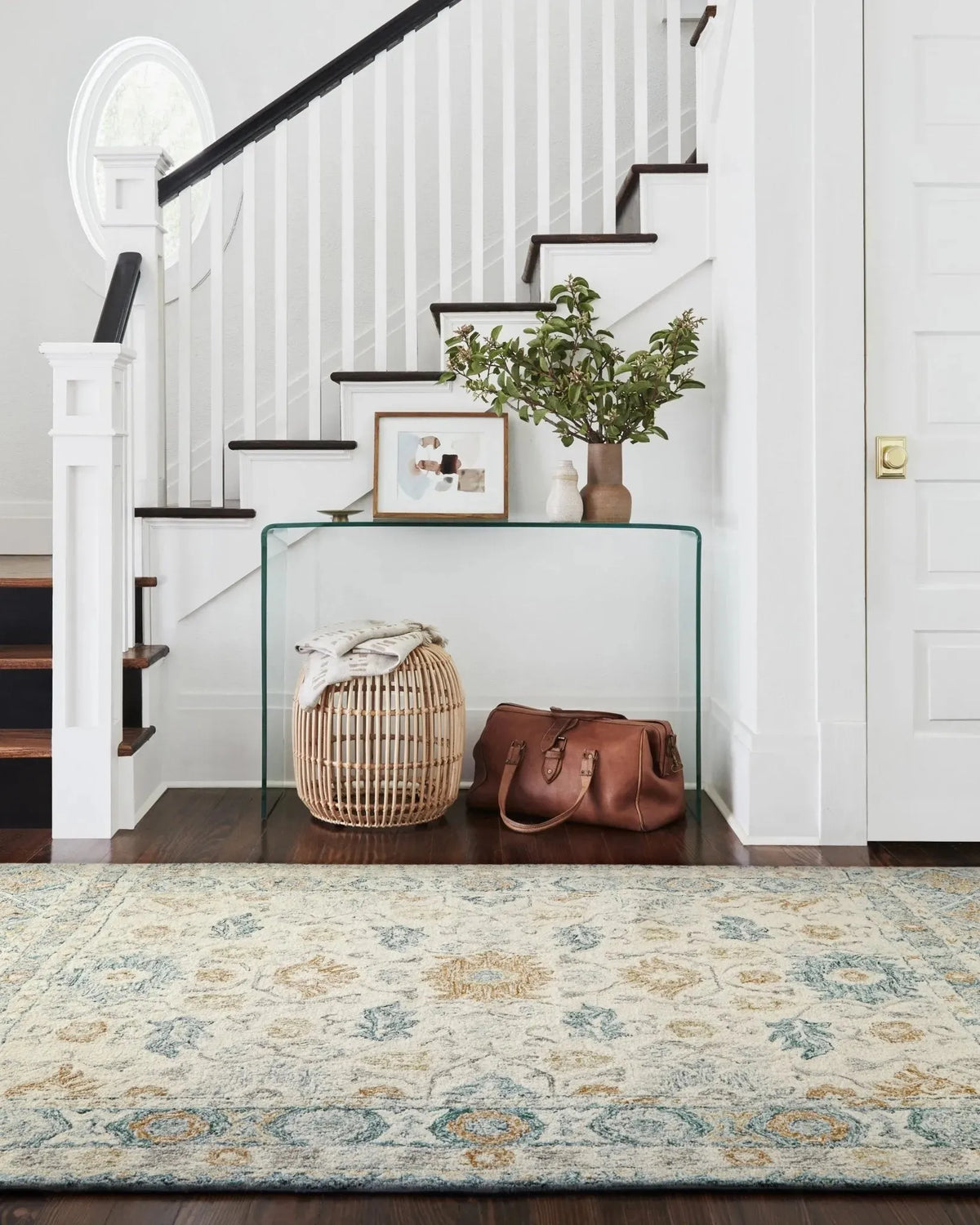 Norabel NOR-01 Ivory / Multi Rug