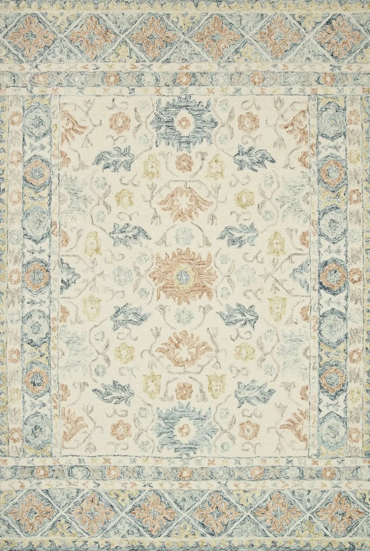 Norabel NOR-01 Ivory / Multi Rug