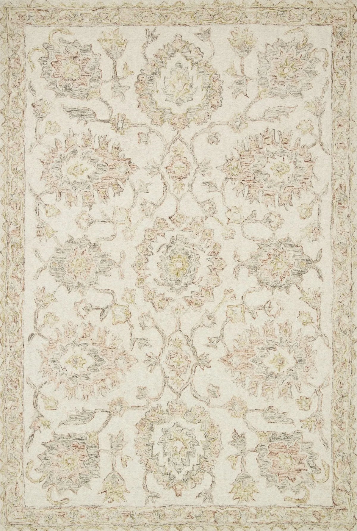 Norabel Nor-04 Ivory/Blush Rug - Rug & Home