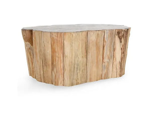 Norwest Petrified Wood Coffee Table Natural - Rug & Home