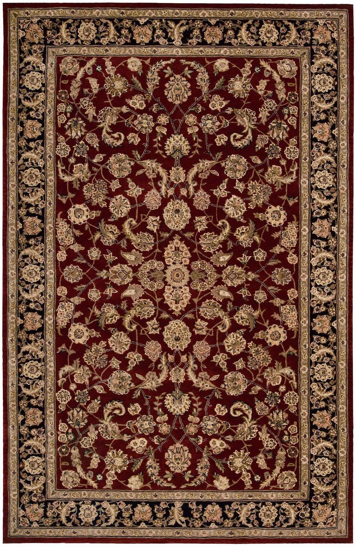 Nourison 2000 2002 Burgundy Rug - Rug & Home