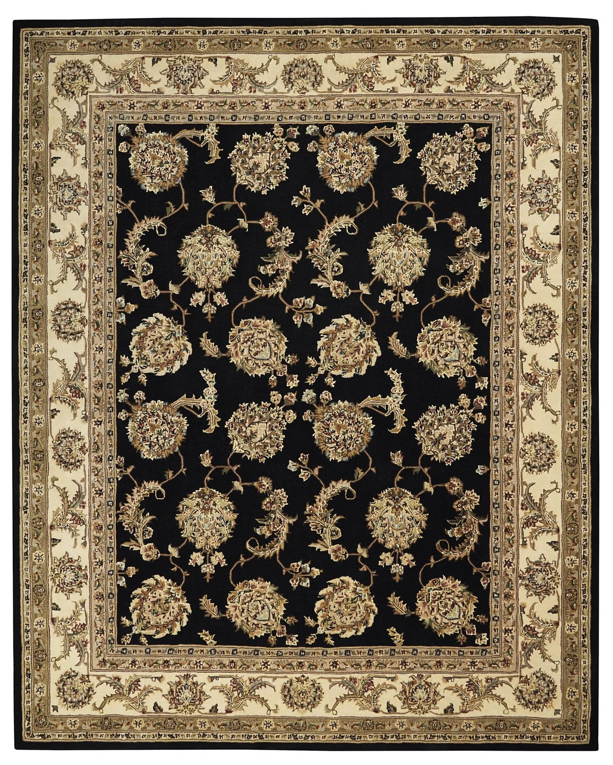 Nourison 2000 2022 Black Rug - Rug & Home