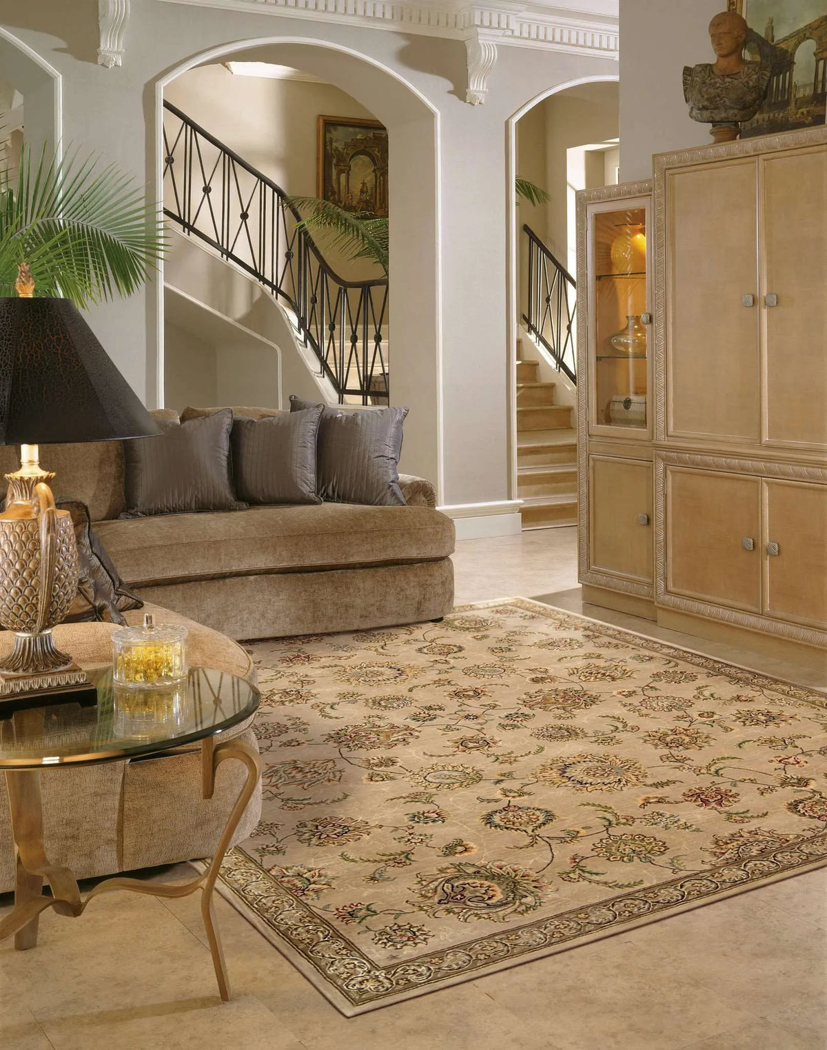 Nourison 2000 2360 Beige Rug - Rug & Home