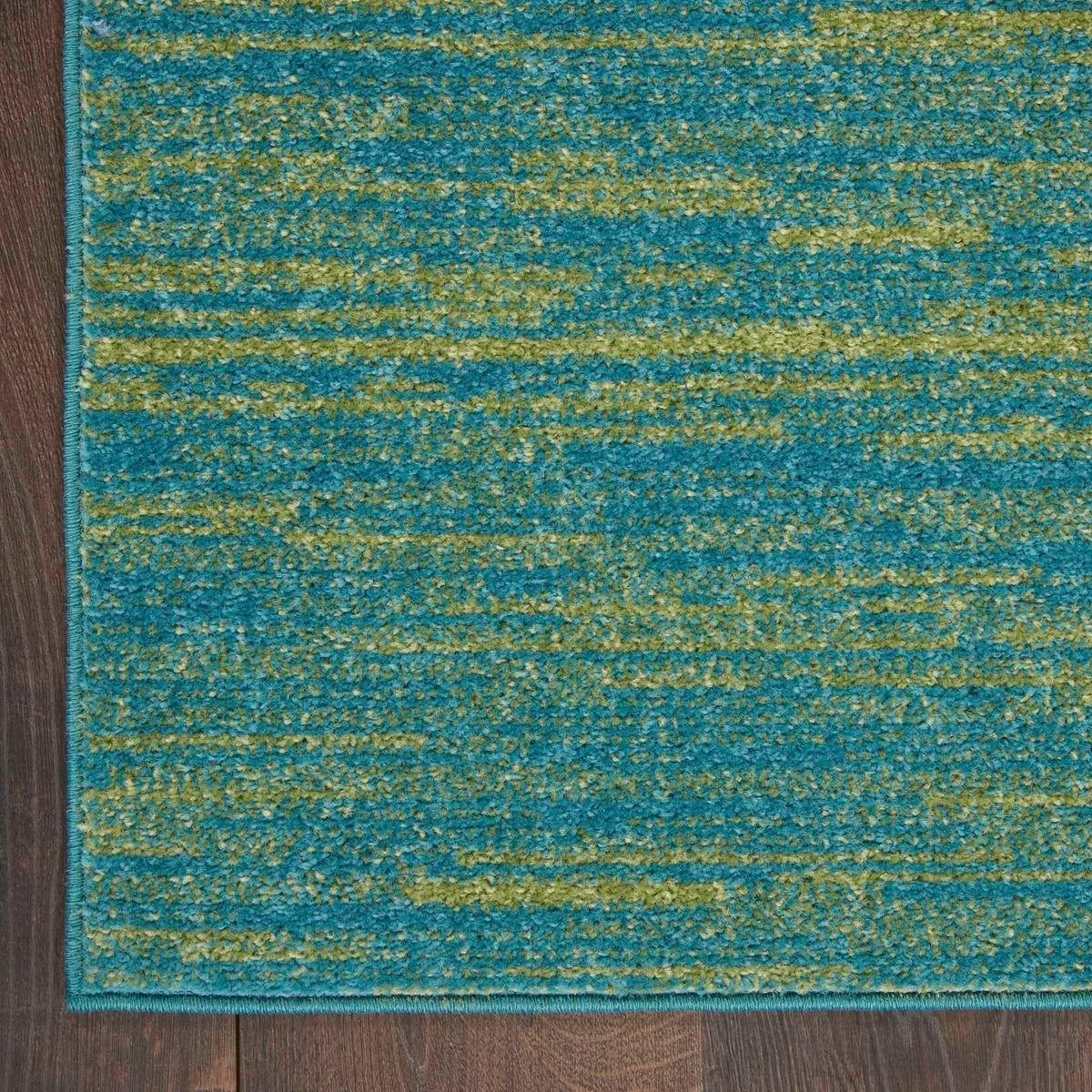 Nourison Essentials Nre01 Blue Green Rug - Rug & Home