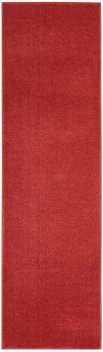 Nourison Essentials NRE01 Brick Red Rug - Rug & Home