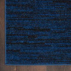 Nourison Essentials Nre01 Midnight Blue Rug - Rug & Home