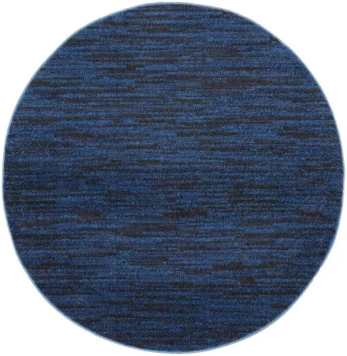 Nourison Essentials NRE01 Midnight Blue Rug - Rug & Home