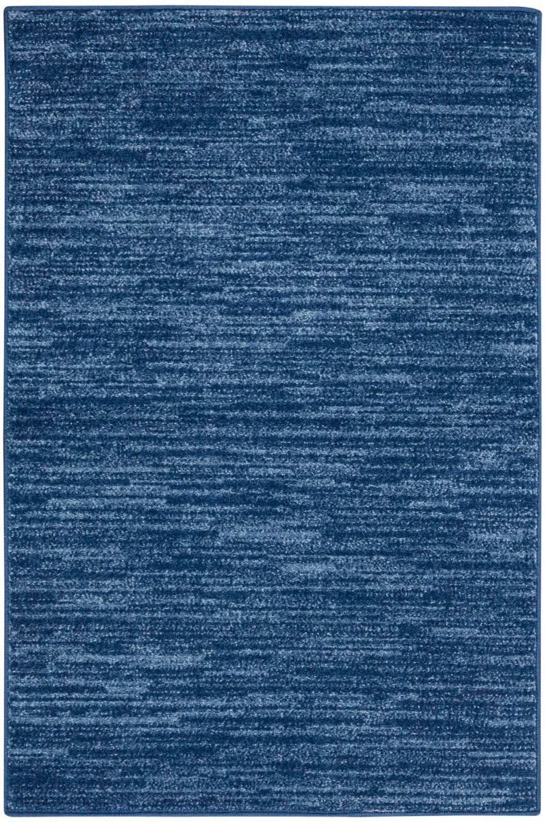 Nourison Essentials Nre01 Navy Blue Rug - Rug & Home