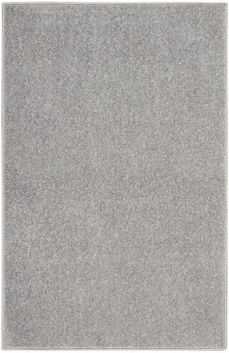 Nourison Essentials Nre01 Silver Grey Rug - Rug & Home