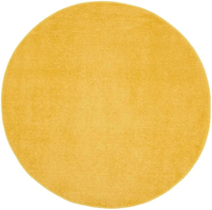 Nourison Essentials NRE01 Yellow Rug - Rug & Home