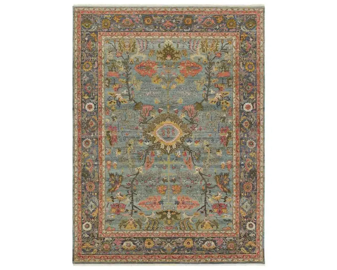 Novalie NOA01 Green/Yellow Rug