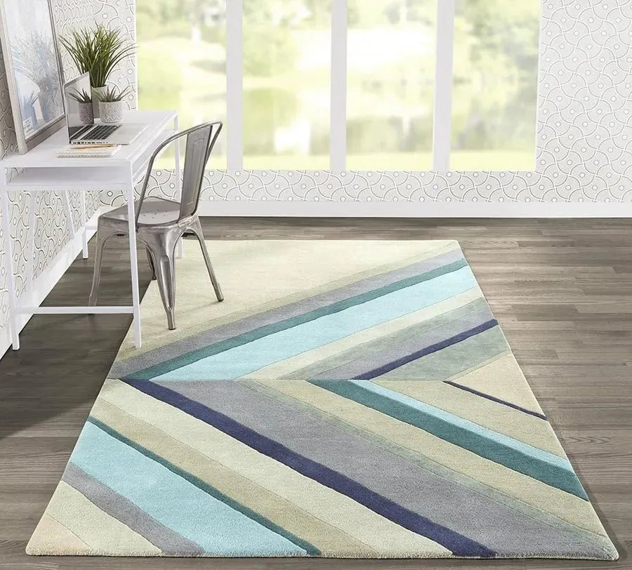 Novogratz Delmar DEL 5 Blue Rug