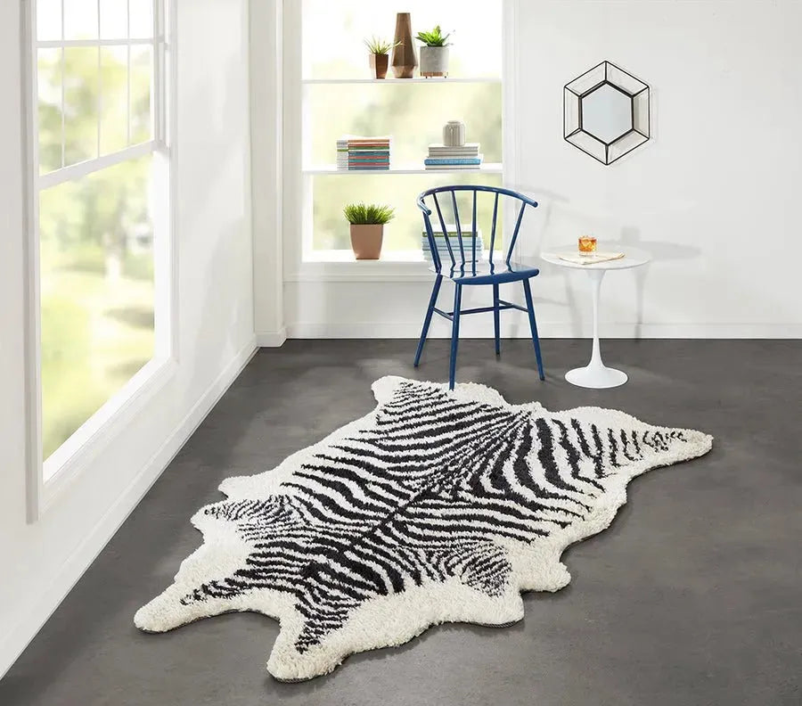 Novogratz Kalahari KAL 1 Black Rug