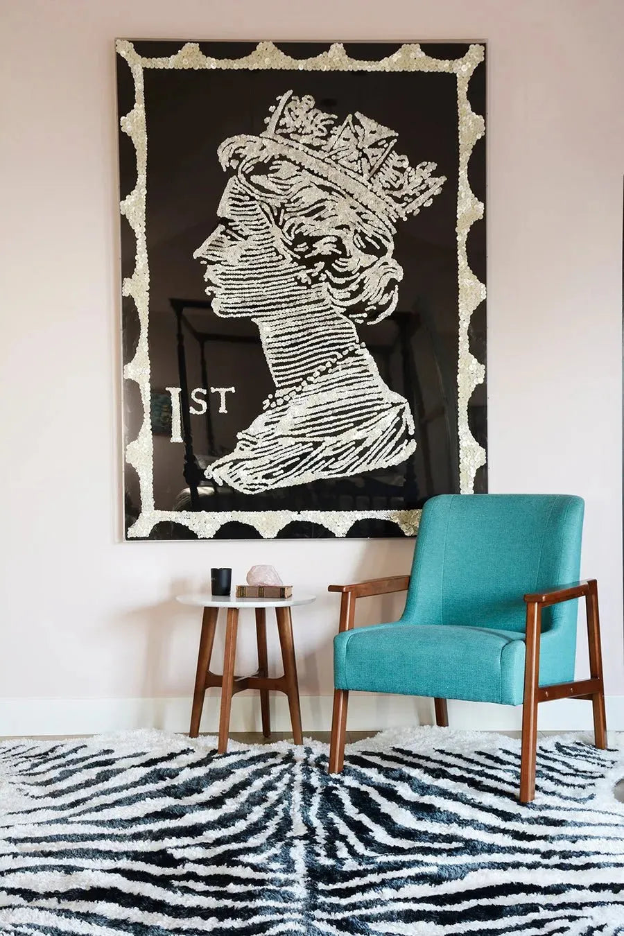 Novogratz Kalahari KAL 1 Black Rug